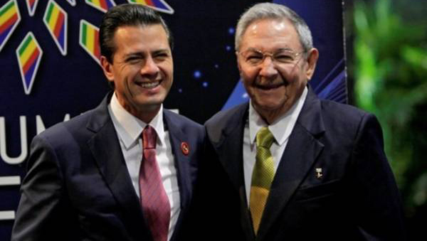 Inicia el presidente cubano Raúl Castro visita a México